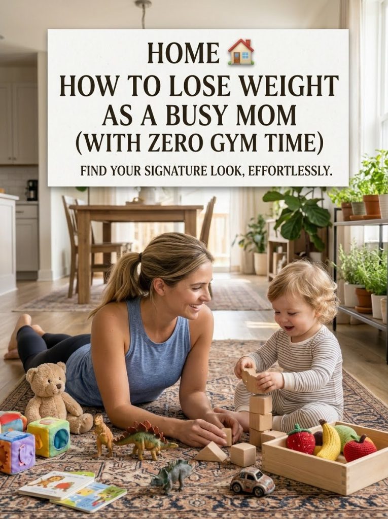 Weight loss for moms who have no time to exercise